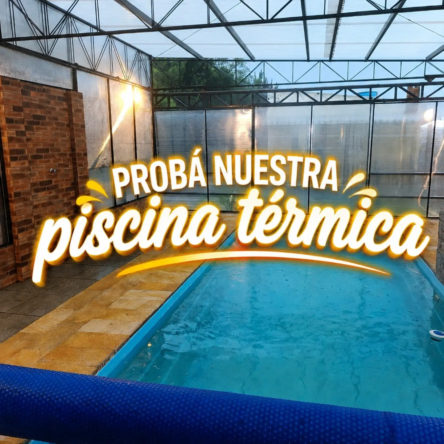 Piscina térmica exterior